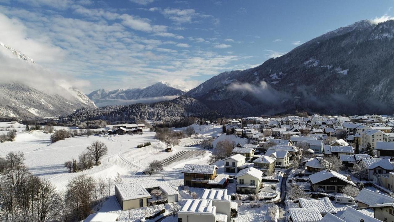 Ferienwohnung Graubunden Bonaduz Exteriör bild