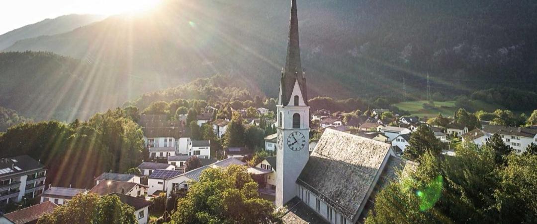 Ferienwohnung Graubunden Bonaduz Exteriör bild