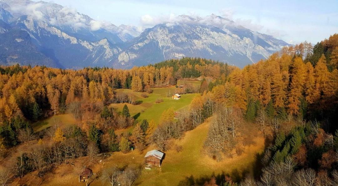 Ferienwohnung Graubunden Bonaduz Exteriör bild